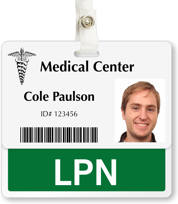 Cardiac Title LPN – Shop Badge A-Peel